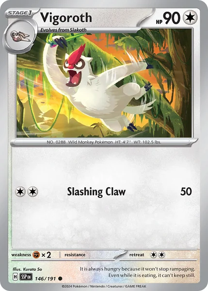 Vigoroth card image
