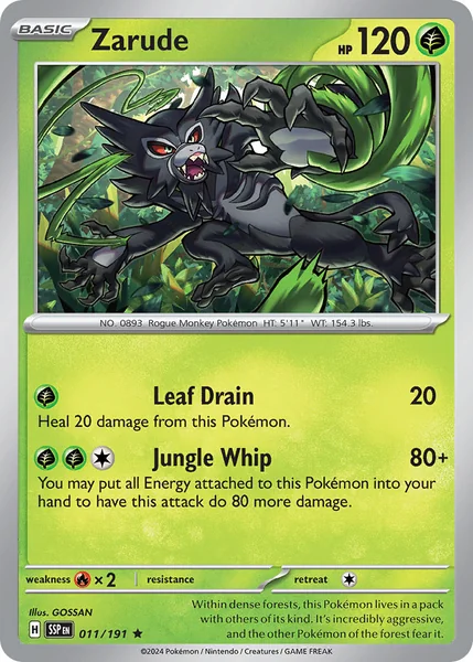 Zarude card image
