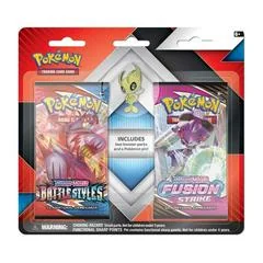 2 Booster Packs & Celebi Collector's Pin card image