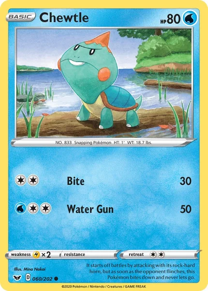 Chewtle card image
