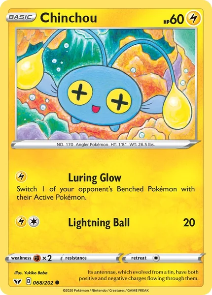 Chinchou card image