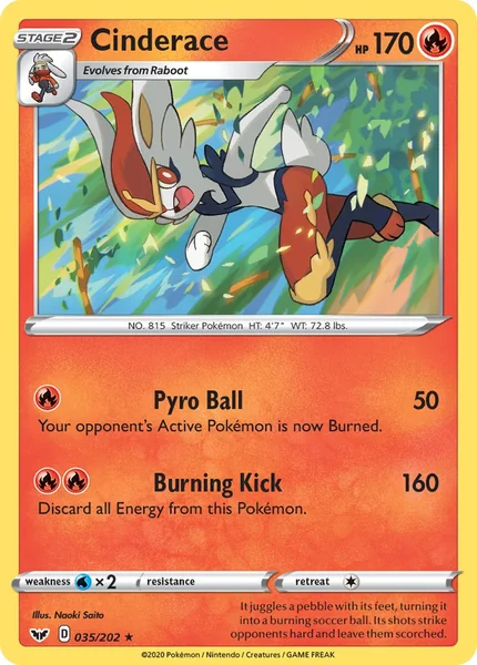 Cinderace card image