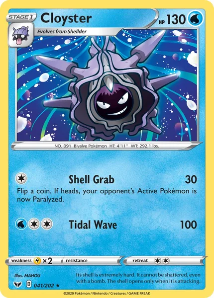Cloyster card image