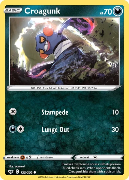 Croagunk card image