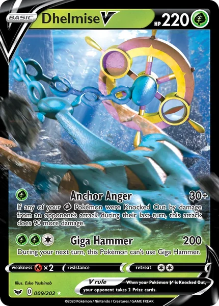 Dhelmise V card image