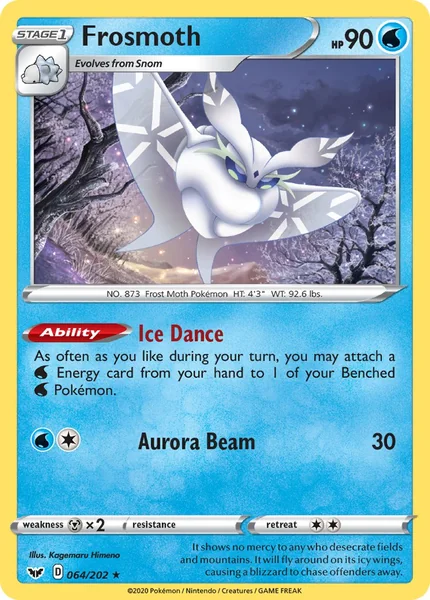 Frosmoth card image