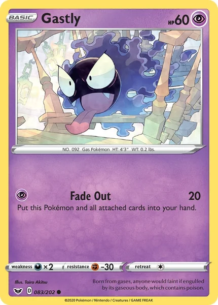 Gastly card image