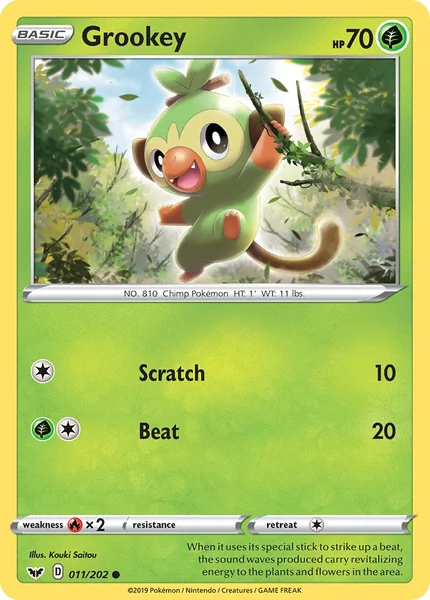 Grookey card image