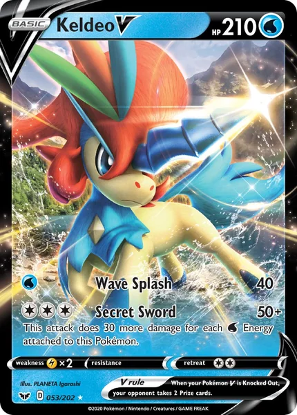 Keldeo V card image