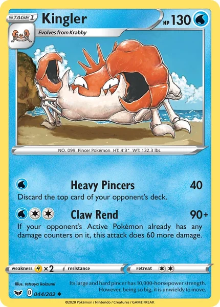 Kingler card image