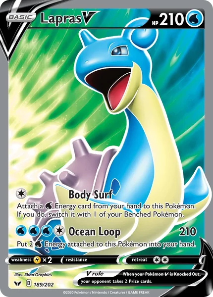 Lapras V card image