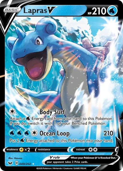 Lapras V card image