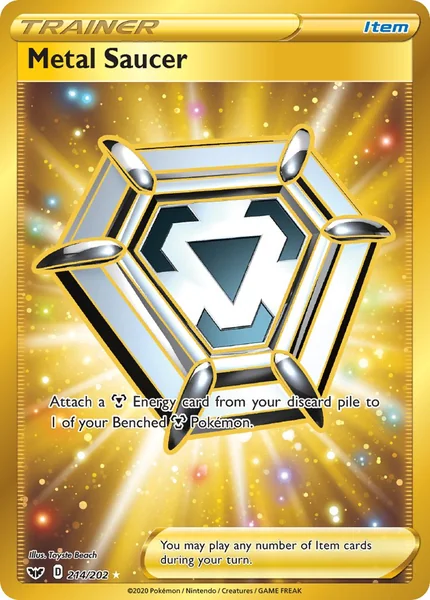 Metal Saucer card image