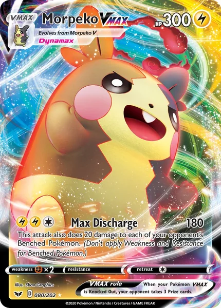 Morpeko Vmax card image