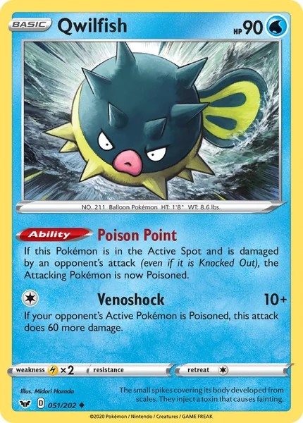 Qwilfish card image