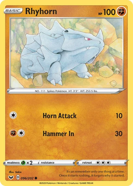 Rhyhorn card image