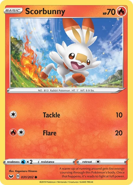 Scorbunny card image