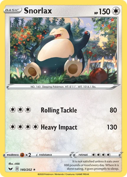 Snorlax card image