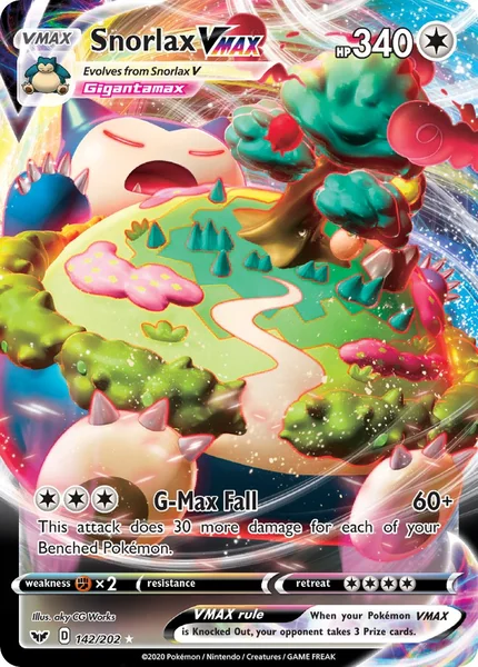 Snorlax Vmax card image