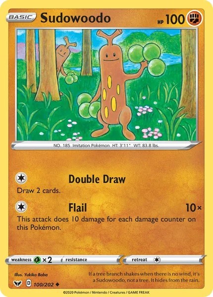 Sudowoodo card image