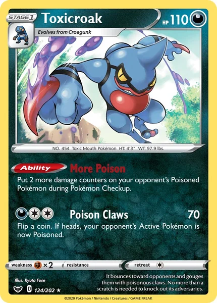 Toxicroak card image