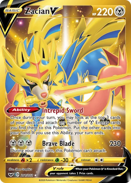 Zacian V card image