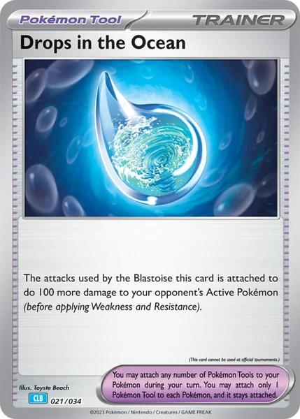 Drops in the Ocean card image