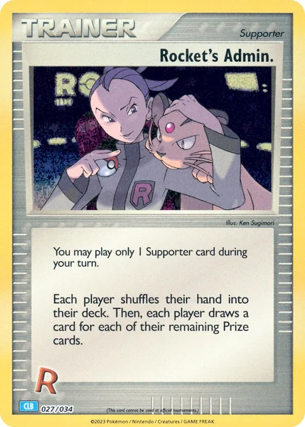 Rocket's Admin. card image