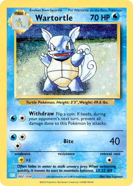 Wartortle card image