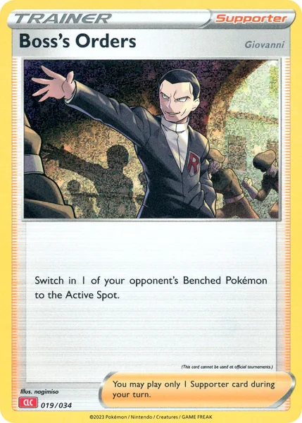 Boss's Orders card image