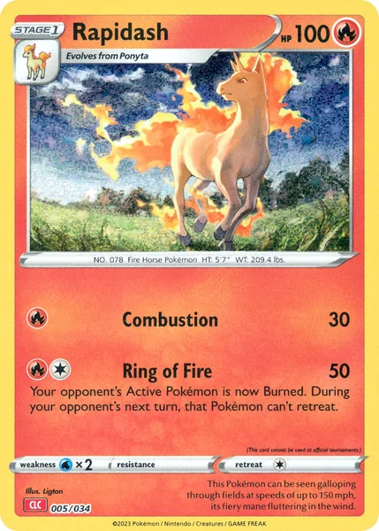 Rapidash card image