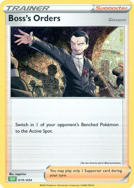Boss's Orders card image