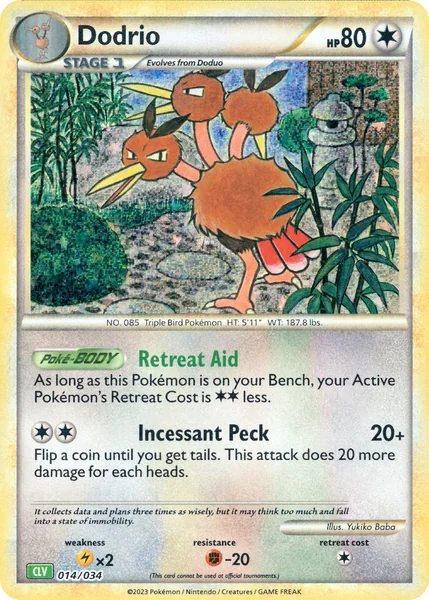 Dodrio card image