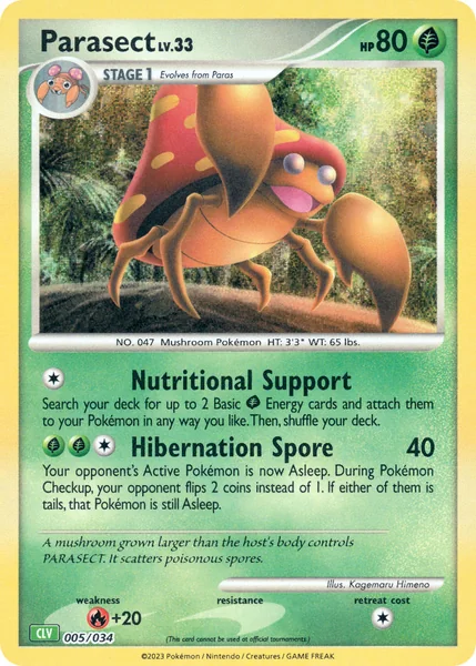 Parasect card image