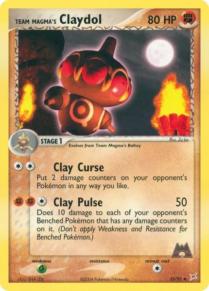 Claydol card image