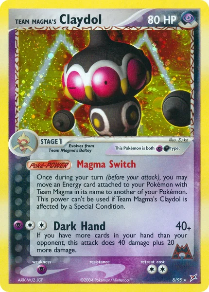 Claydol card image