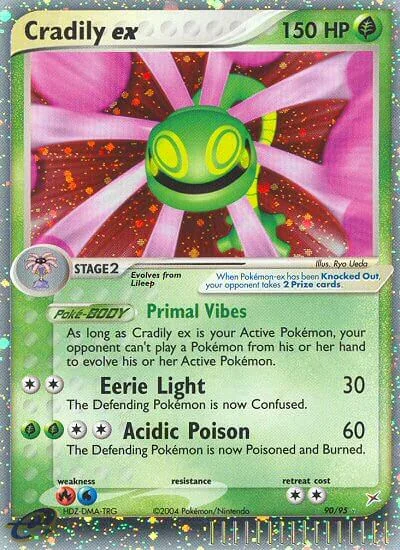 Cradily EX card image