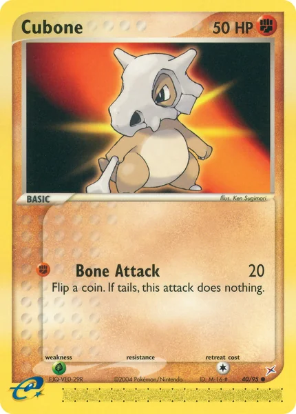 Cubone card image