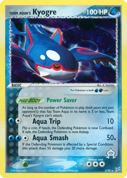 Kyogre card image