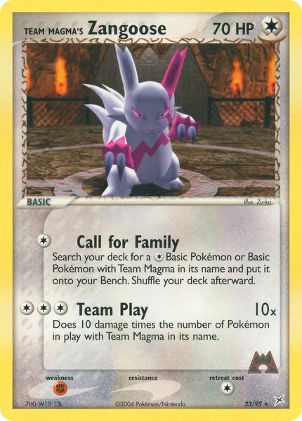 Zangoose card image