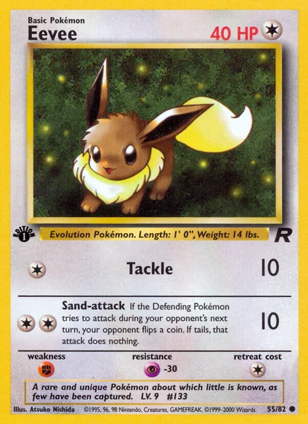 55 Eevee card image