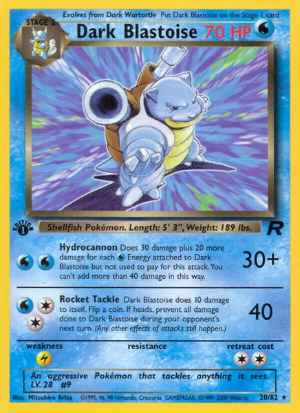 Dark Blastoise card image
