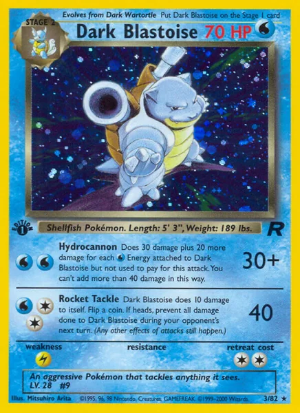Dark Blastoise card image