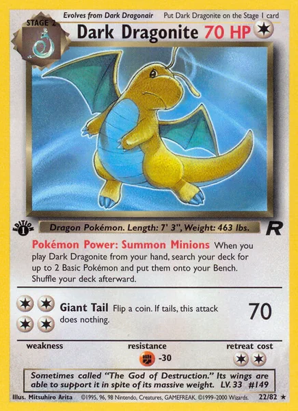 Dark Dragonite card image