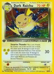 Dark Raichu card image
