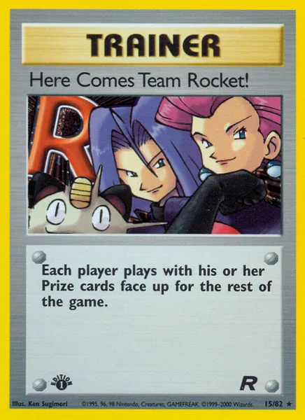 Here Comes Team Rocket card image