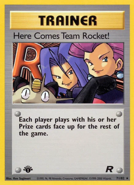 Here Comes Team Rocket card image