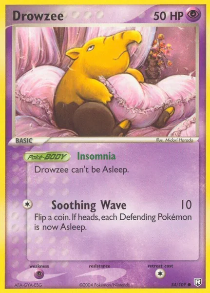 Drowzee card image
