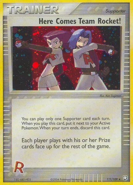 Here Comes Team Rocket card image