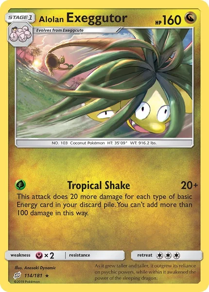 Alolan Exeggutor card image